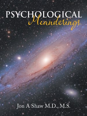 cover image of Psychological Meanderings